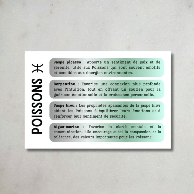 Coffret Astro - Poissons ♓