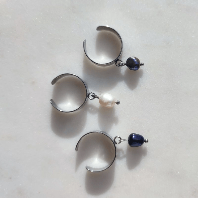 Bague Pearl Argenté