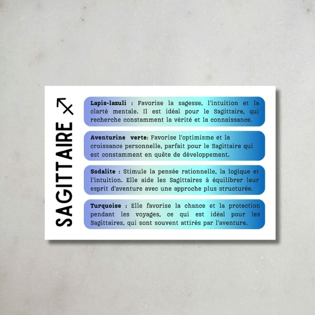 Coffret Astro - Sagittaire ♐