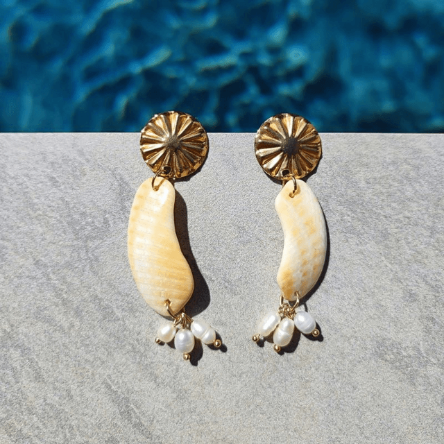 Boucles d'oreilles Conchas I