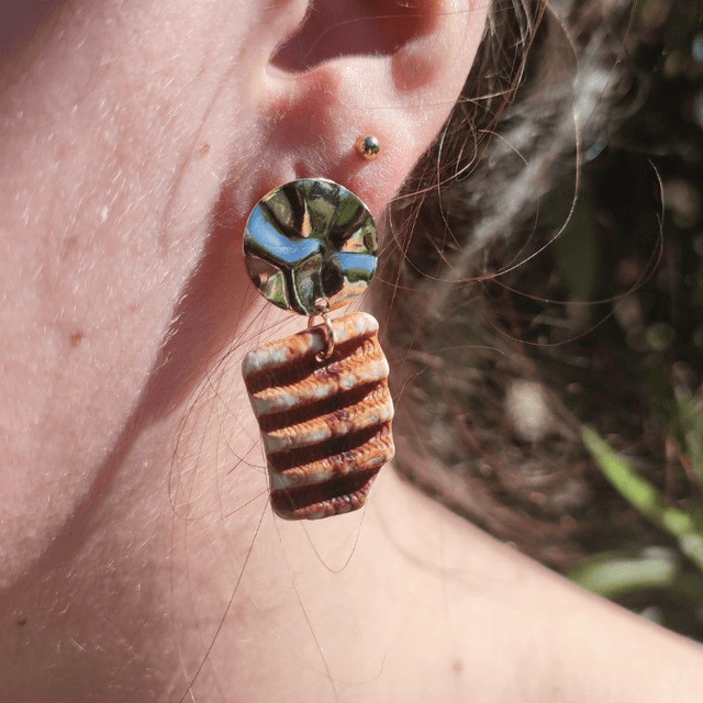 Boucles d&#039;oreilles Conchas II